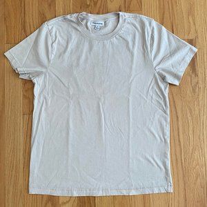 Frank & Oak beige Essential tee